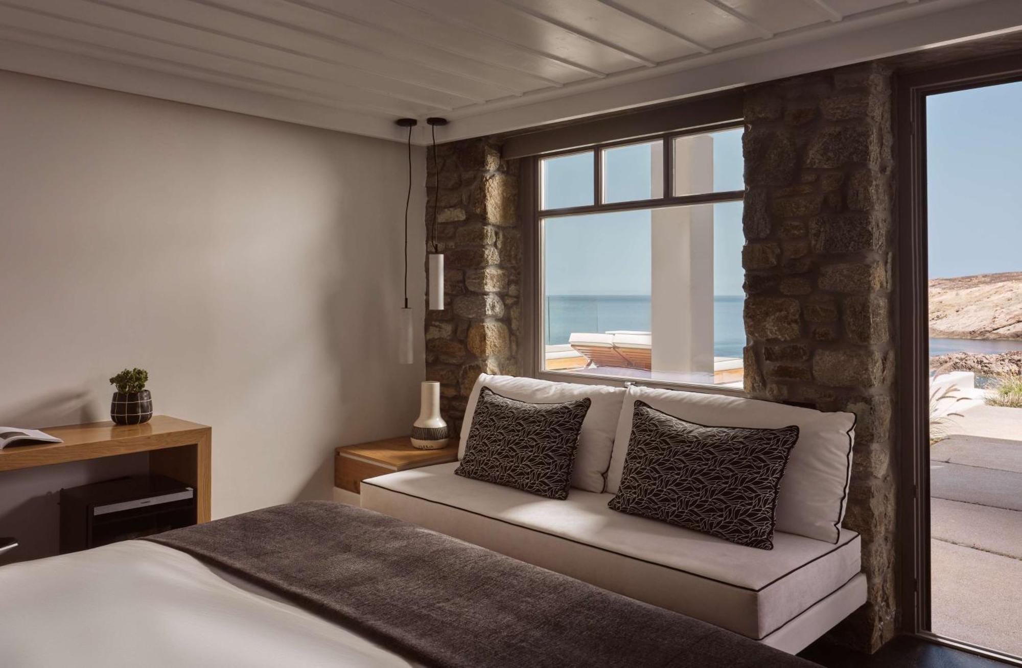 Semeli Coast Mykonos Curio Collection By Hilton Hotell Merchia Beach Eksteriør bilde