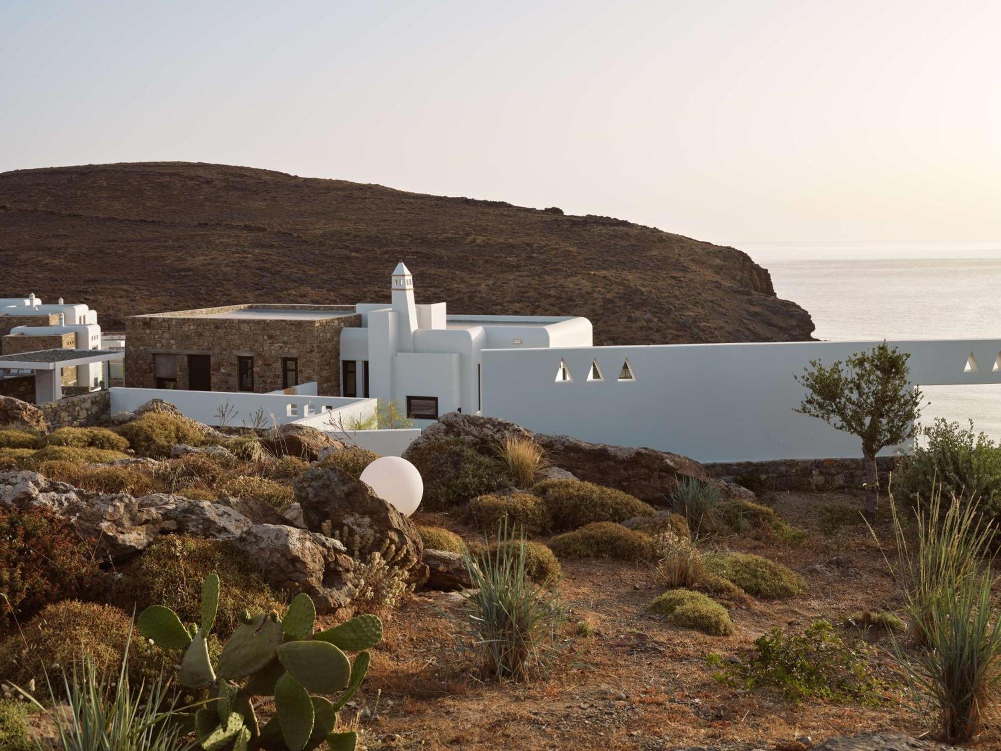 Semeli Coast Mykonos Curio Collection By Hilton Hotell Merchia Beach Eksteriør bilde