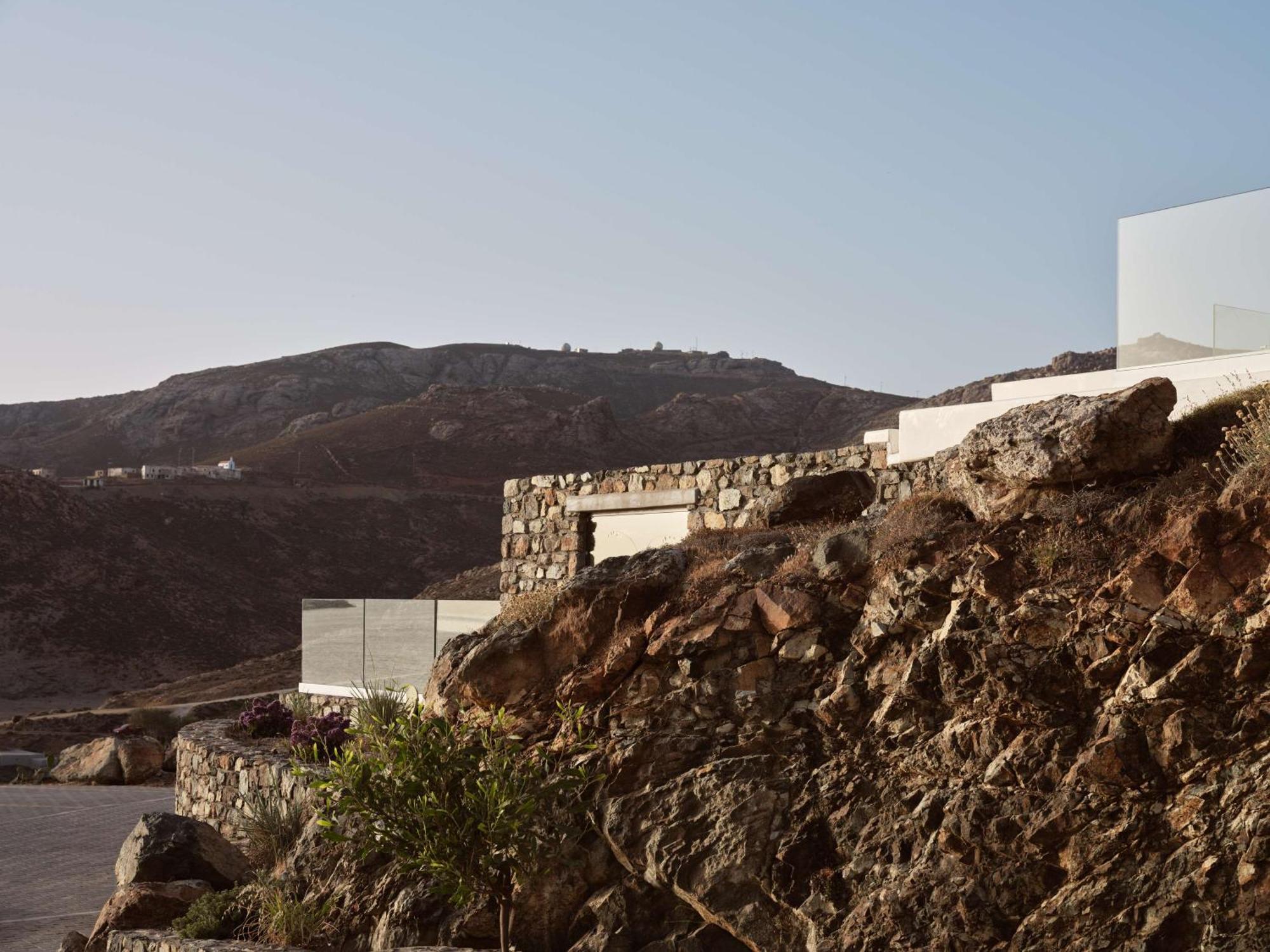 Semeli Coast Mykonos Curio Collection By Hilton Hotell Merchia Beach Eksteriør bilde