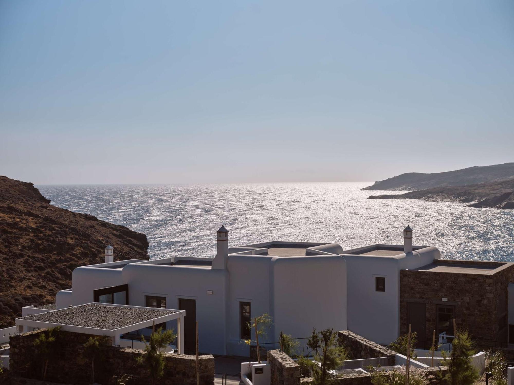 Semeli Coast Mykonos Curio Collection By Hilton Hotell Merchia Beach Eksteriør bilde