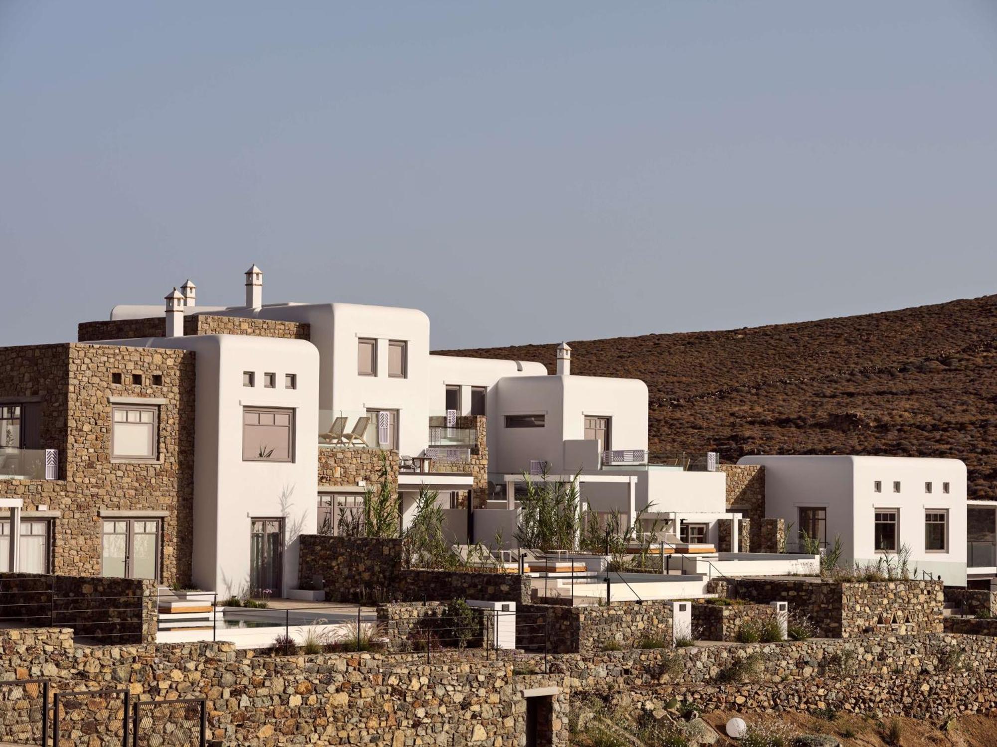 Semeli Coast Mykonos Curio Collection By Hilton Hotell Merchia Beach Eksteriør bilde