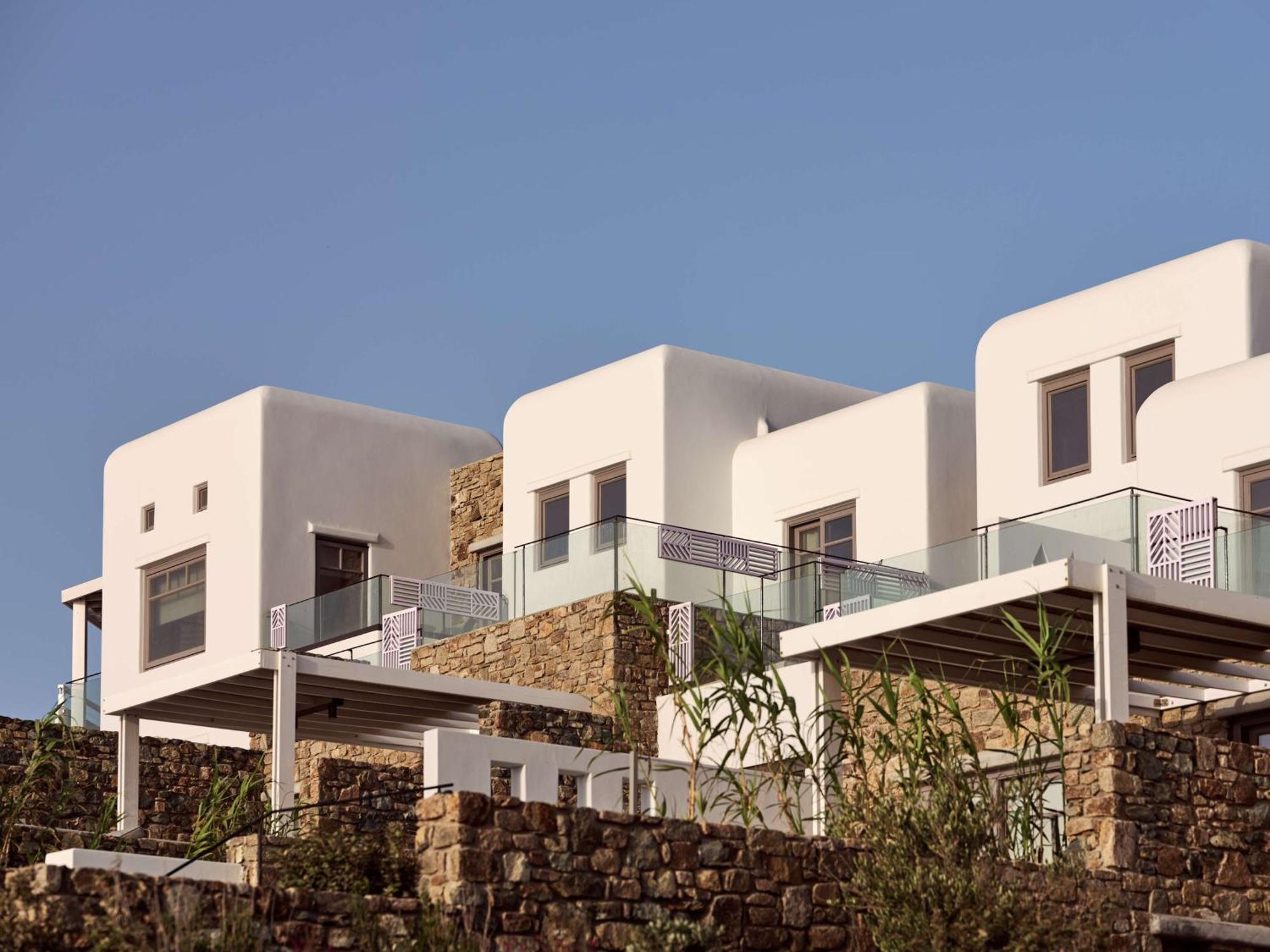 Semeli Coast Mykonos Curio Collection By Hilton Hotell Merchia Beach Eksteriør bilde