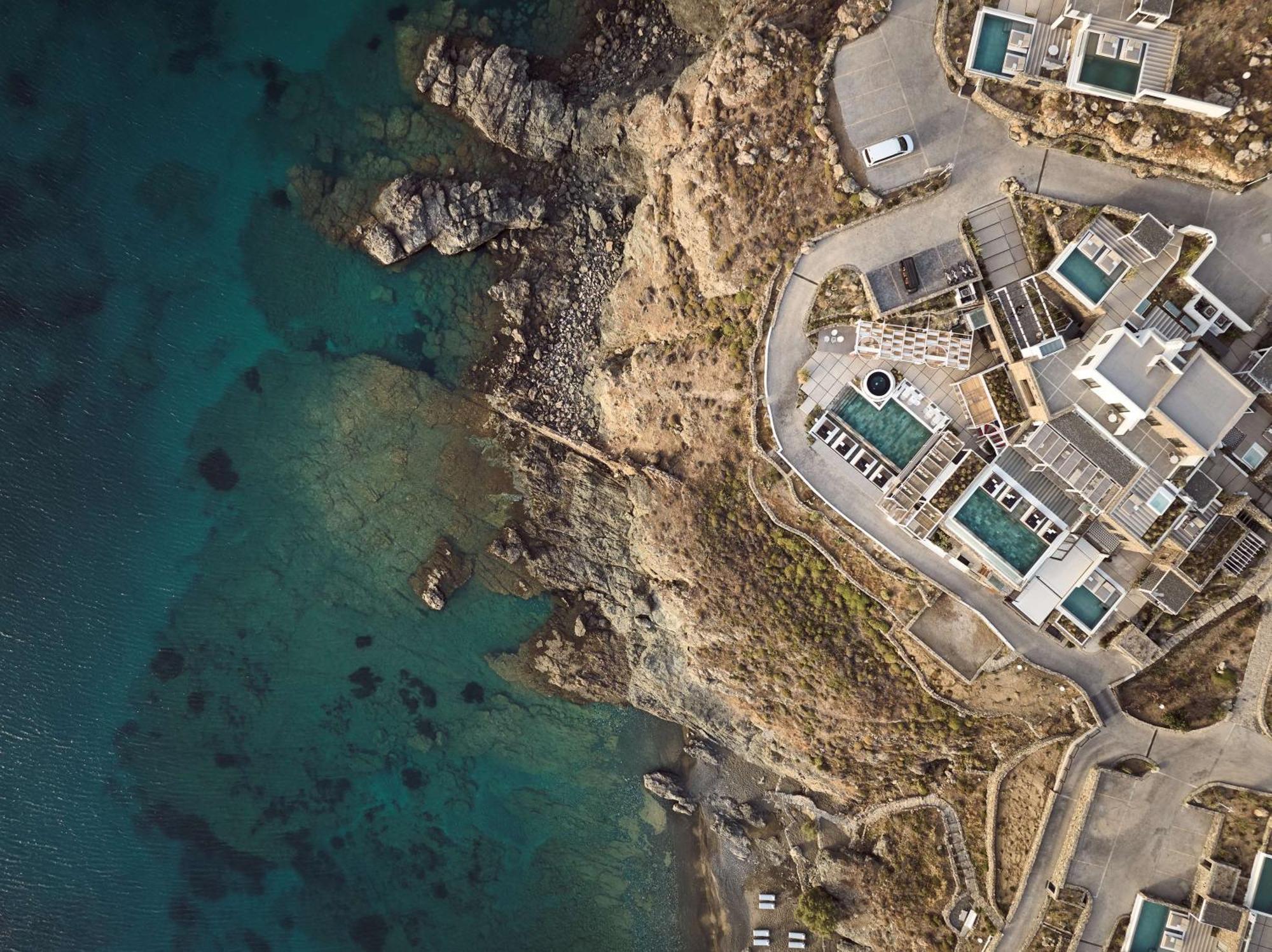 Semeli Coast Mykonos Curio Collection By Hilton Hotell Merchia Beach Eksteriør bilde