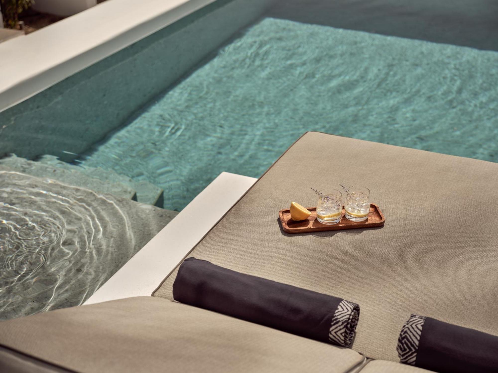 Semeli Coast Mykonos Curio Collection By Hilton Hotell Merchia Beach Eksteriør bilde