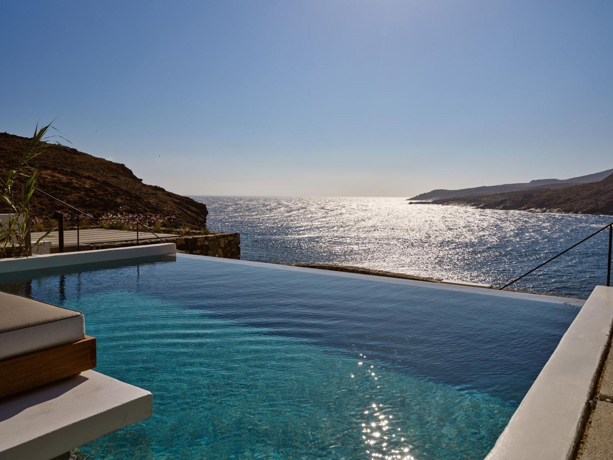 Semeli Coast Mykonos Curio Collection By Hilton Hotell Merchia Beach Eksteriør bilde