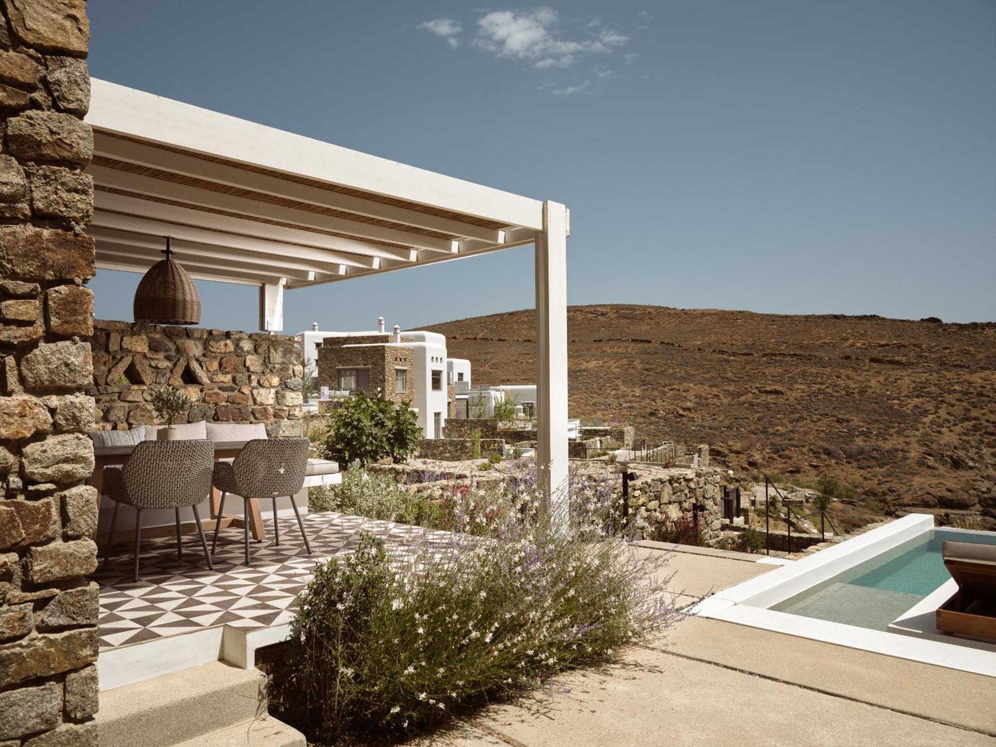 Semeli Coast Mykonos Curio Collection By Hilton Hotell Merchia Beach Eksteriør bilde
