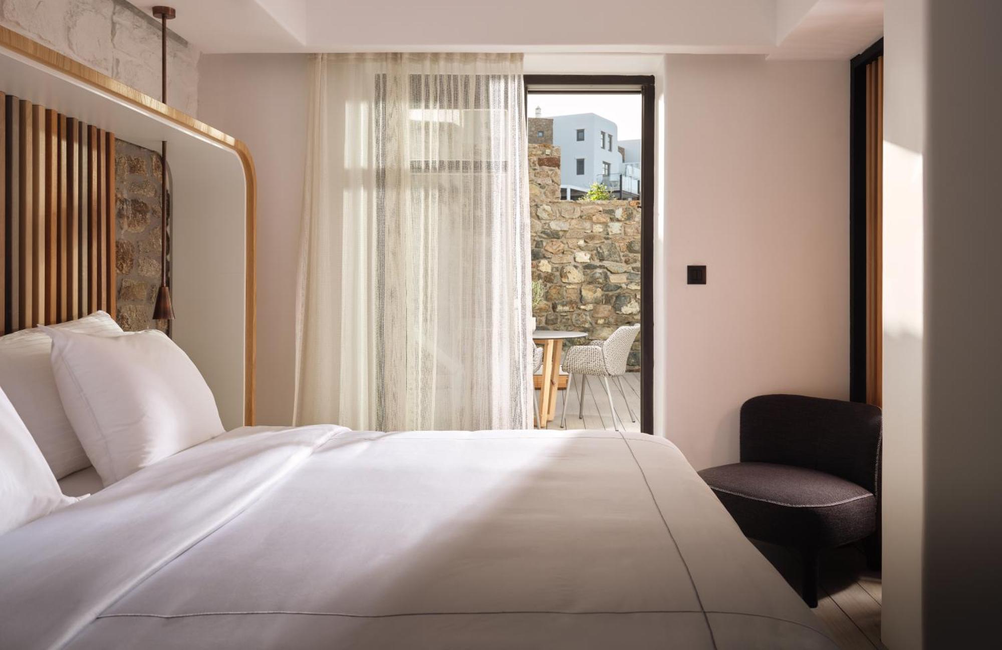 Semeli Coast Mykonos Curio Collection By Hilton Hotell Merchia Beach Eksteriør bilde