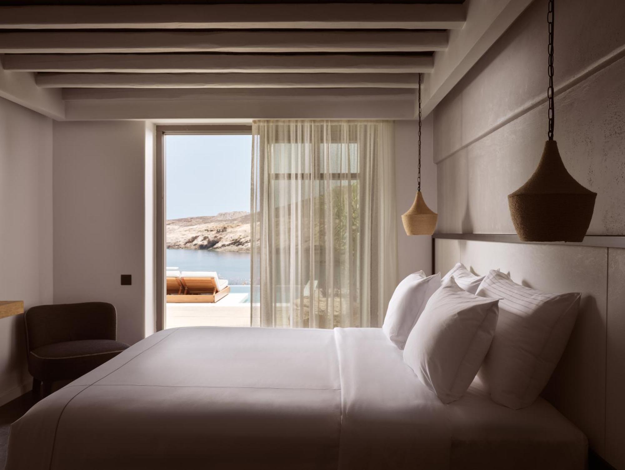 Semeli Coast Mykonos Curio Collection By Hilton Hotell Merchia Beach Eksteriør bilde