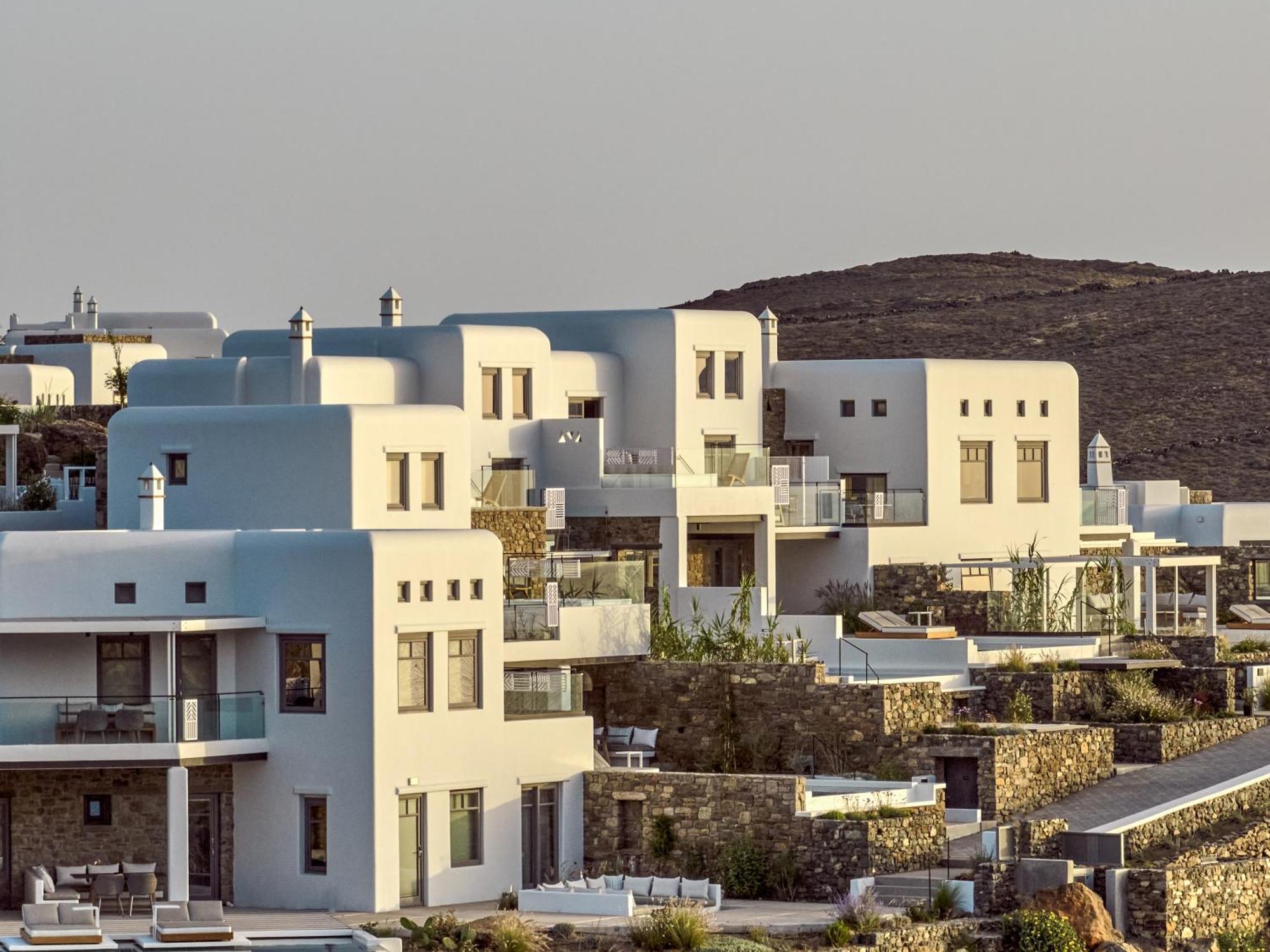 Semeli Coast Mykonos Curio Collection By Hilton Hotell Merchia Beach Eksteriør bilde
